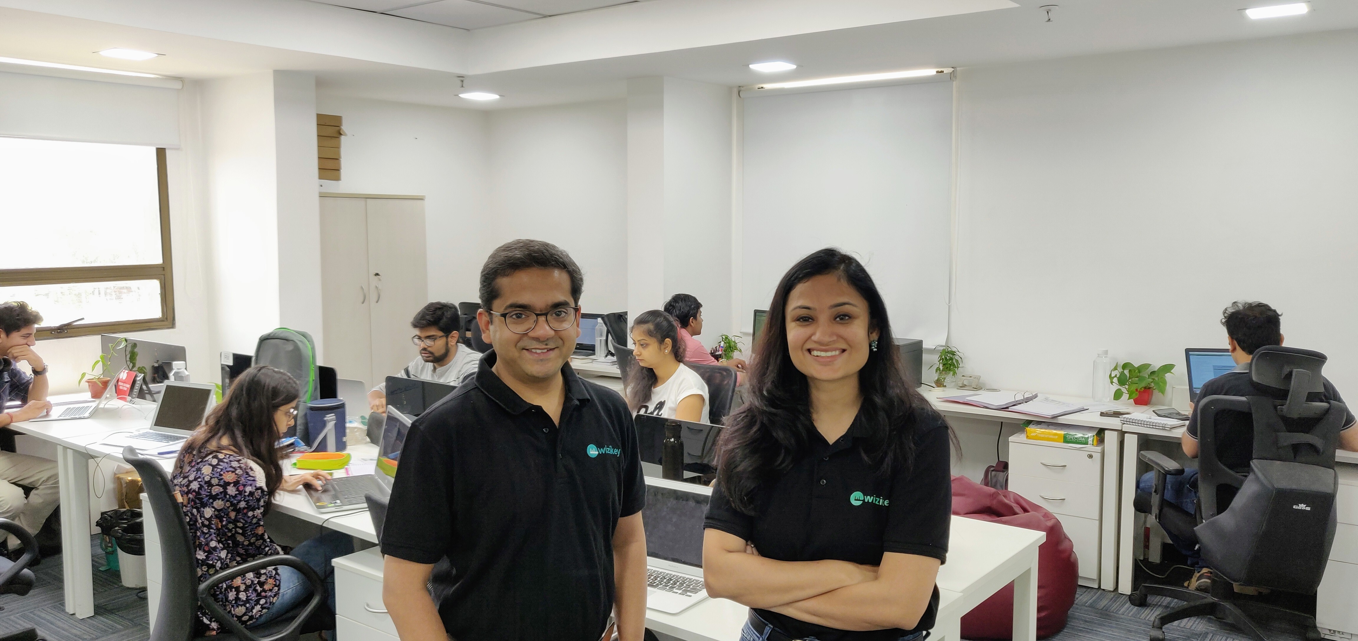 Aakriti Bhargava and Anshul Sushil, Co-Founders of Wizikey